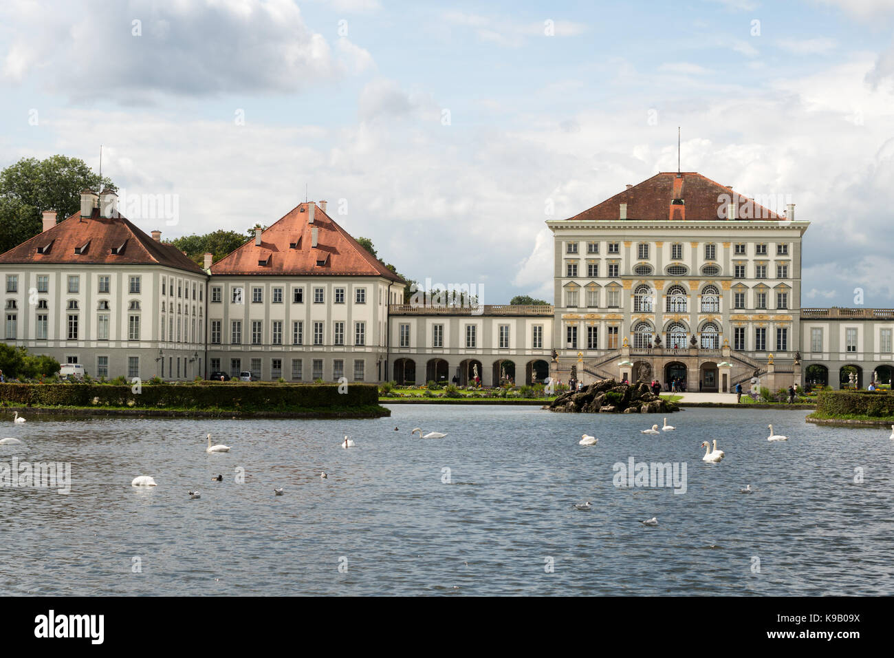 Nymphenburg Palace Munich, Germany, Europe. Stock Photo