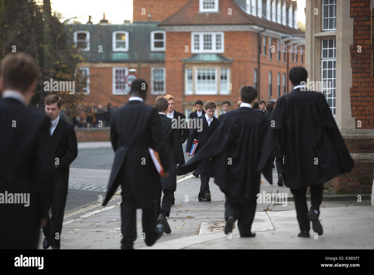 Eton College, English independent boarding school for boys near Windsor, Berkshire, England, United Kingdom Stock Photo