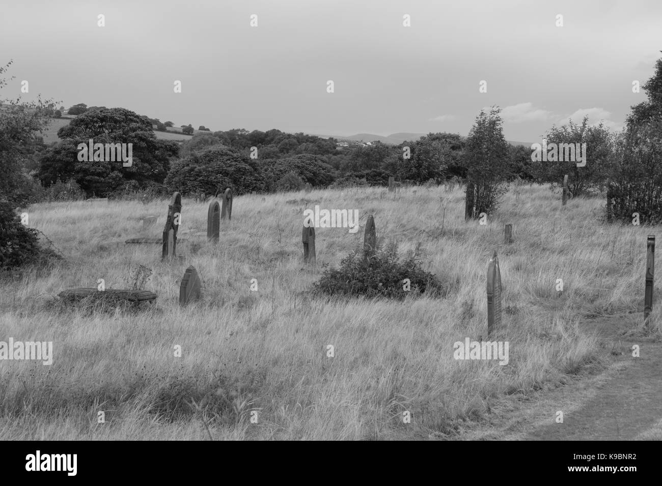 Blackburn Old Cemetery Stock Photo Alamy
