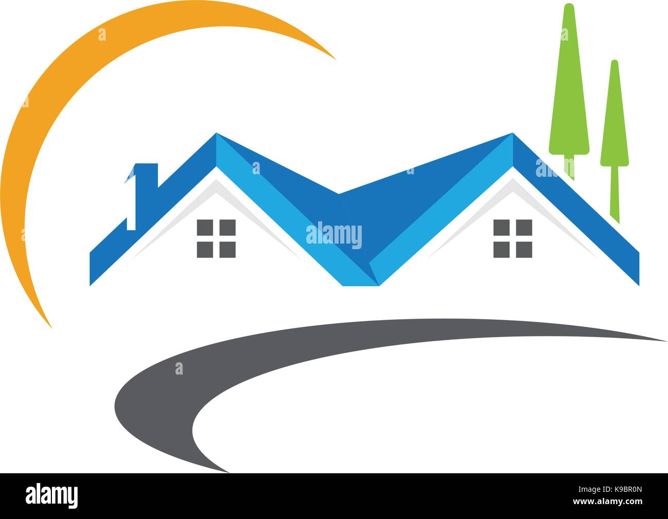 Real Estate , Property and Construction Logo design Stock Vector Image ...