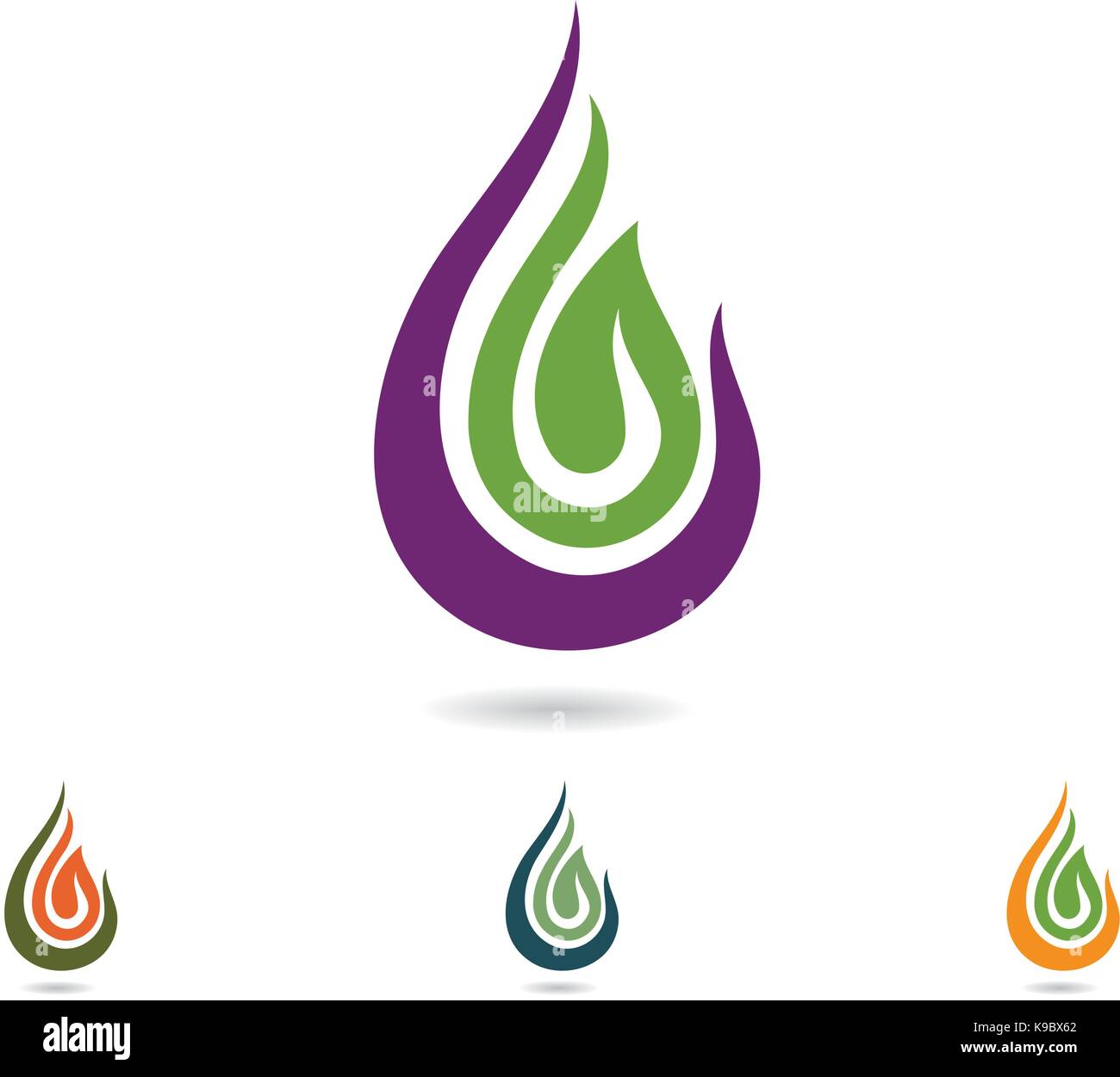 water drop icon vector illustration design template Stock Vector Image ...