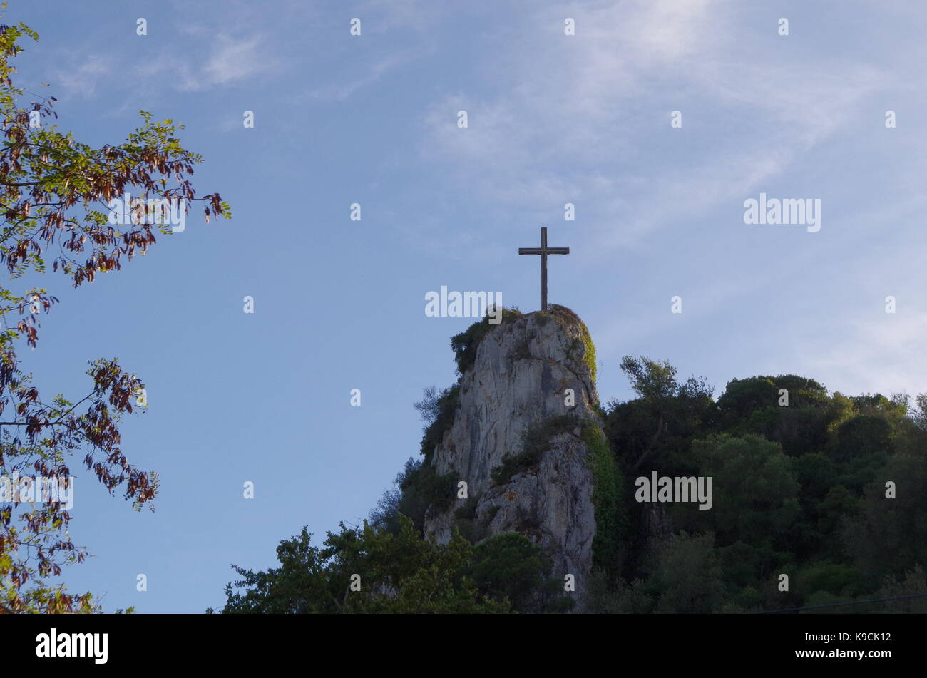 Big cross on hill in hi-res stock photography and images - Alamy
