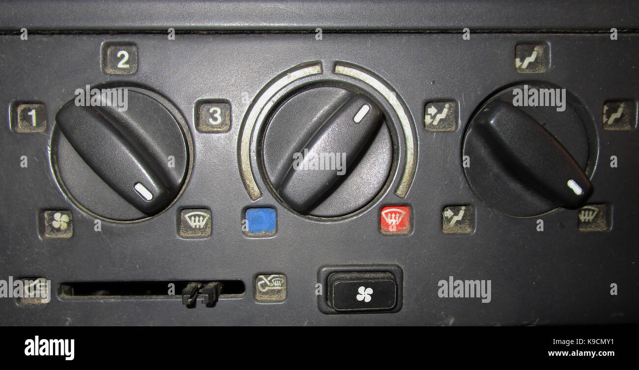 commercial vehicle climate control Stock Photo Alamy