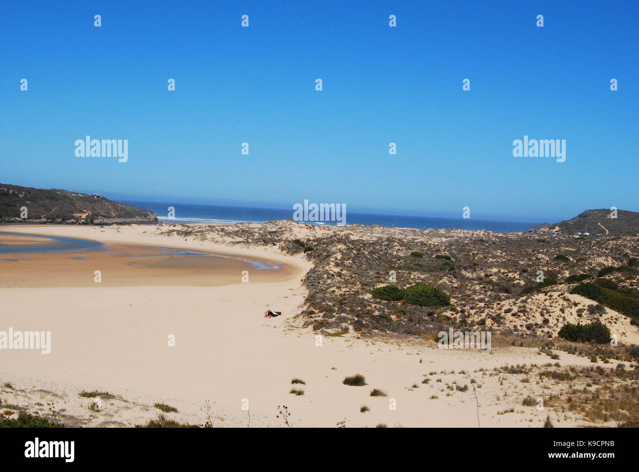 Amoreira Beach Aljezur Western Algarve Stock Photo