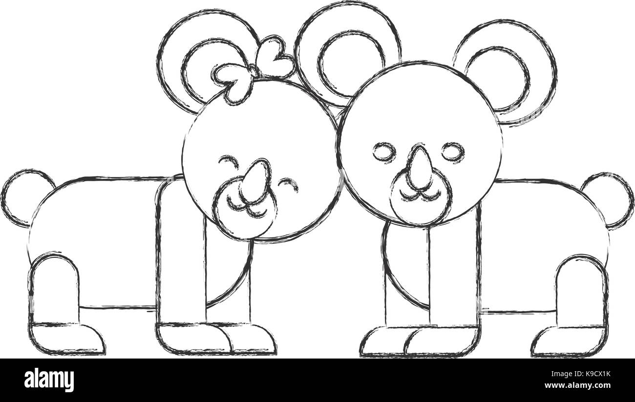 cute koala icon Stock Vector Image & Art - Alamy