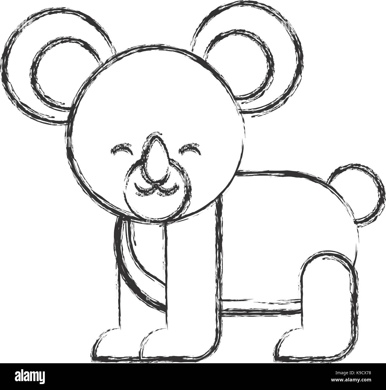 cute koala icon Stock Vector Image & Art - Alamy