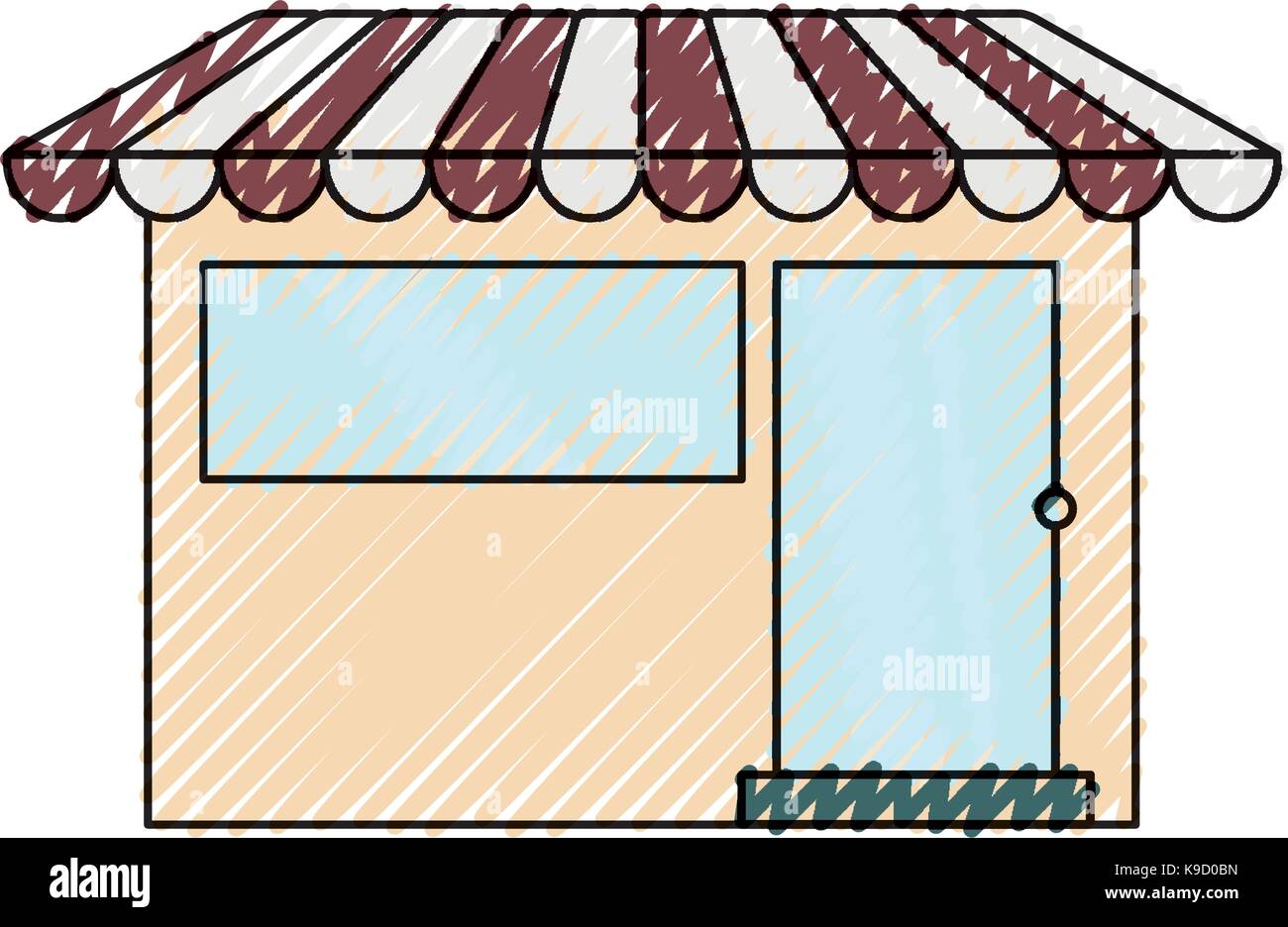 store vector illustration Stock Vector Image & Art - Alamy