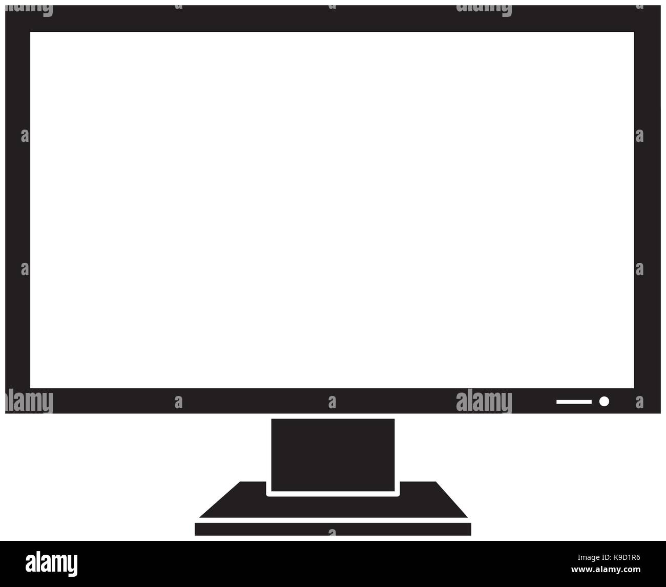 computer display isolated icon vector illustration design Stock Vector ...