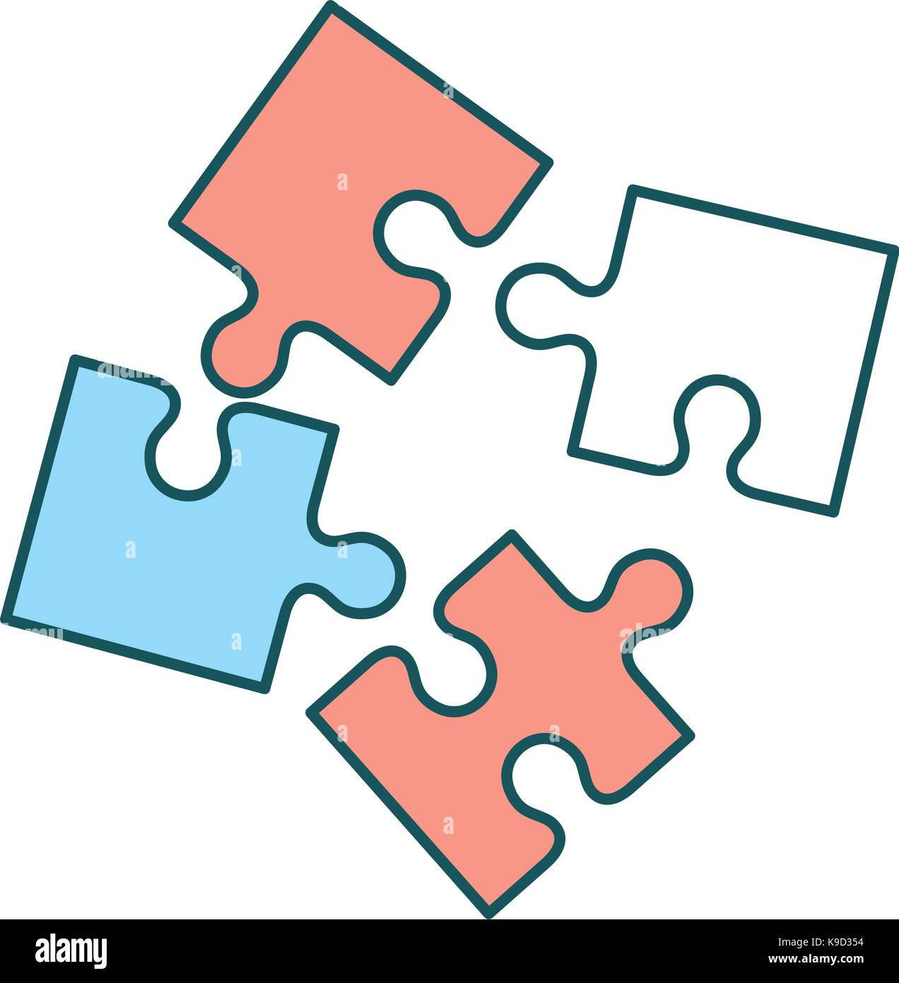 jigsaw puzzle icon Stock Vector Image & Art - Alamy