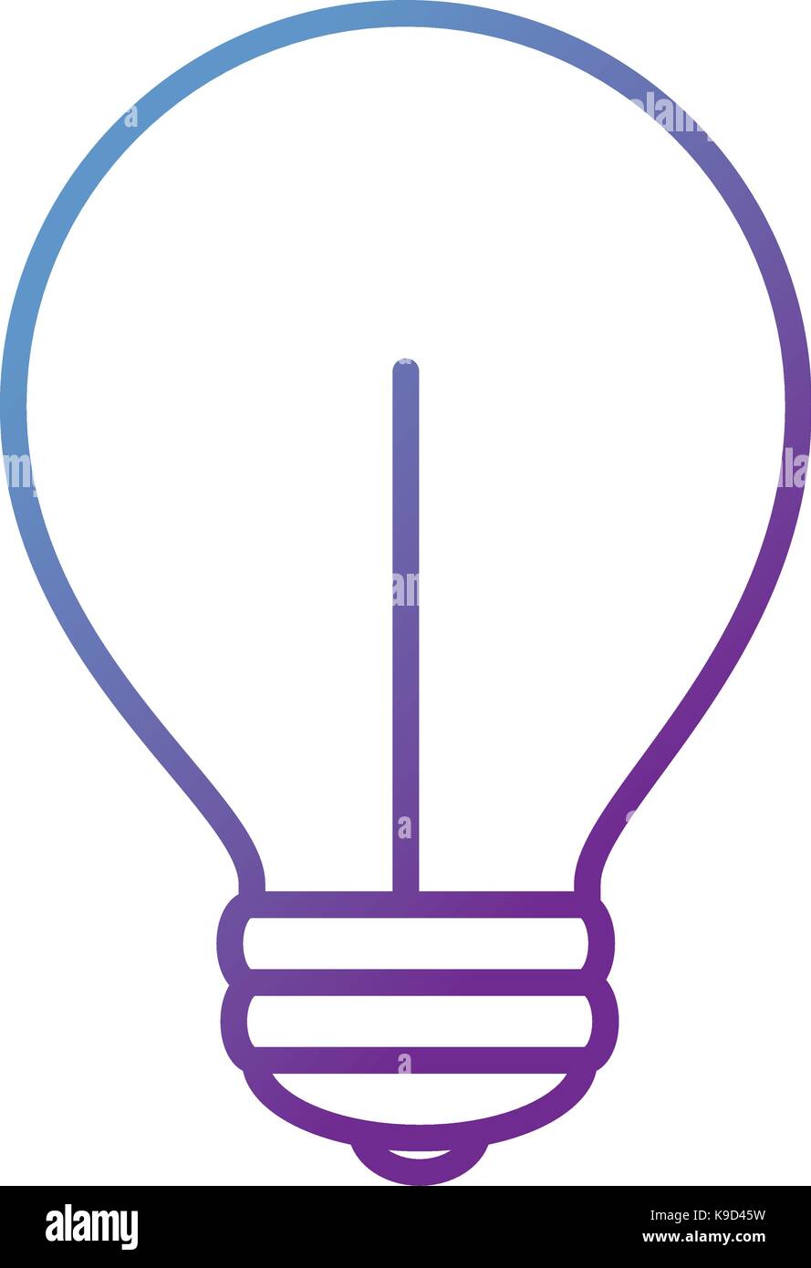 bulb light isolated icon vector illustration design Stock Vector Image ...