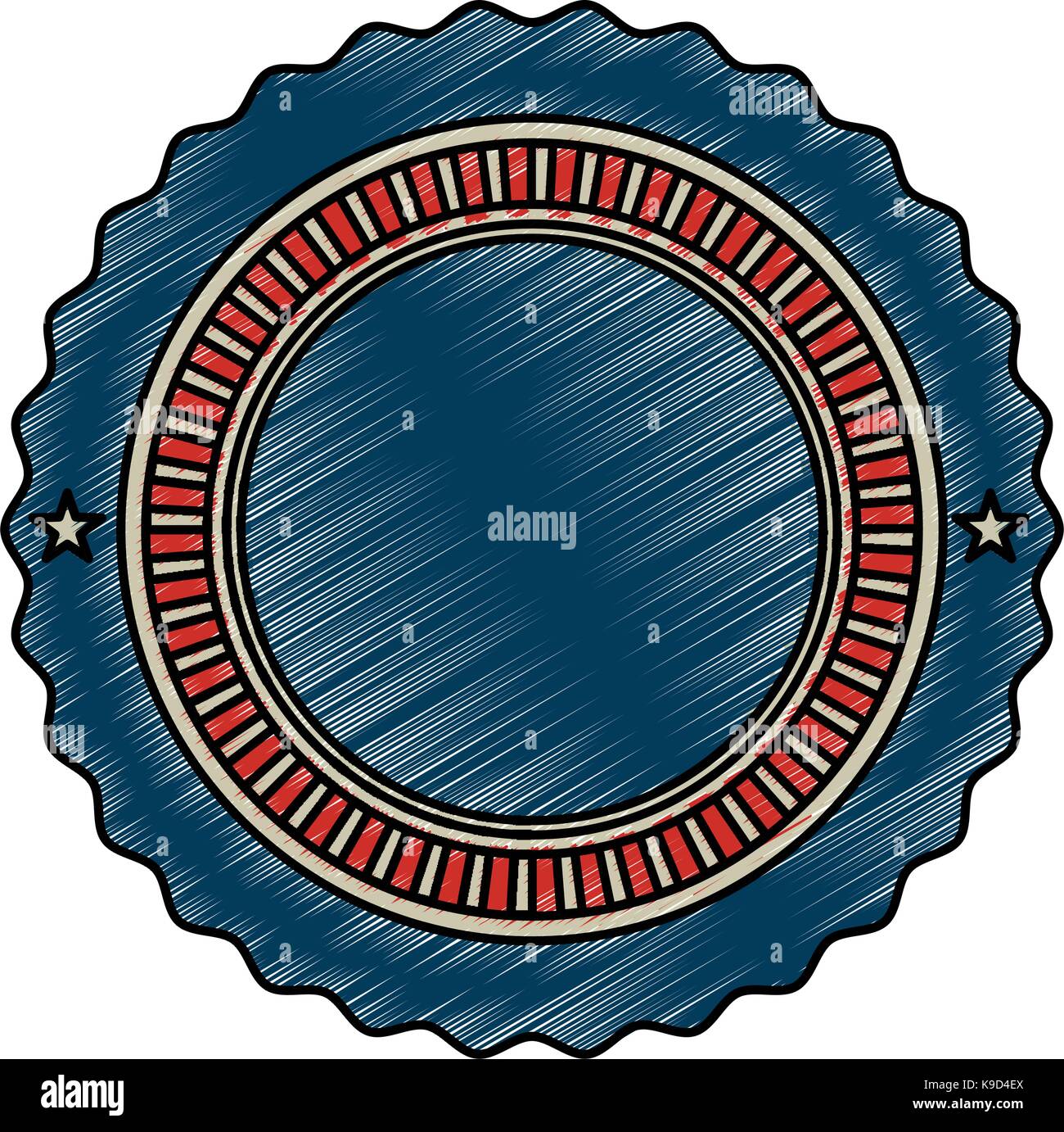 united states of america seal vector illustration design Stock Vector ...
