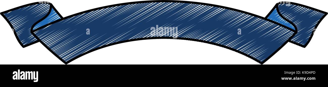 ribbon decorative isolated icon vector illustration design Stock Vector ...