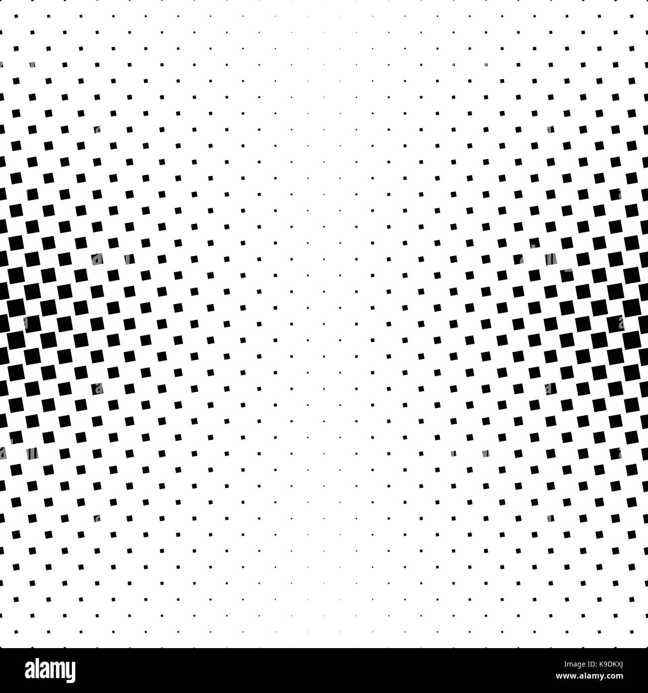 Monochrome square pattern - geometrical abstract vector background ...
