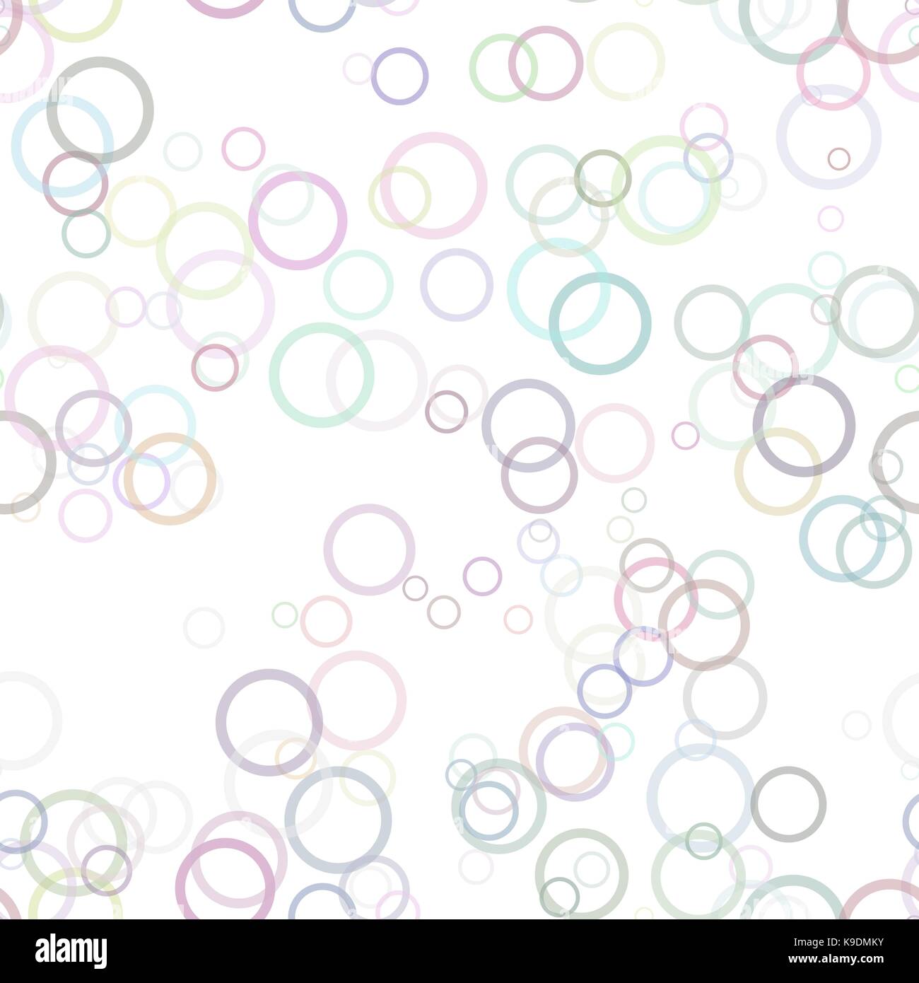 Seamless geometric circle pattern background - vector graphic design ...