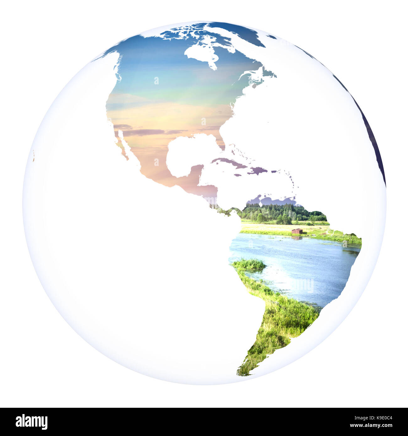 World concept planet Earth 3d rendering Stock Photo - Alamy