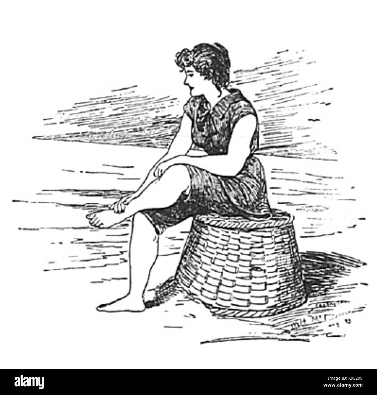 McDougall At Seabright Stock Photo Alamy