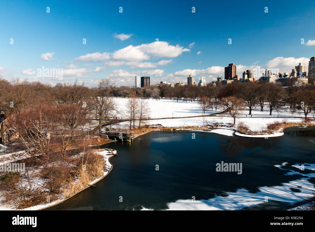 Central park christmas new york hi-res stock photography and images - Alamy