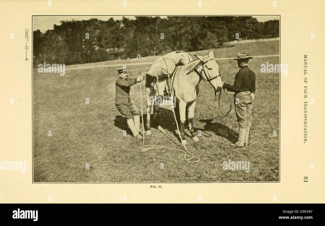 This page from the *Manual of Pack Transportation* offers valuable ...