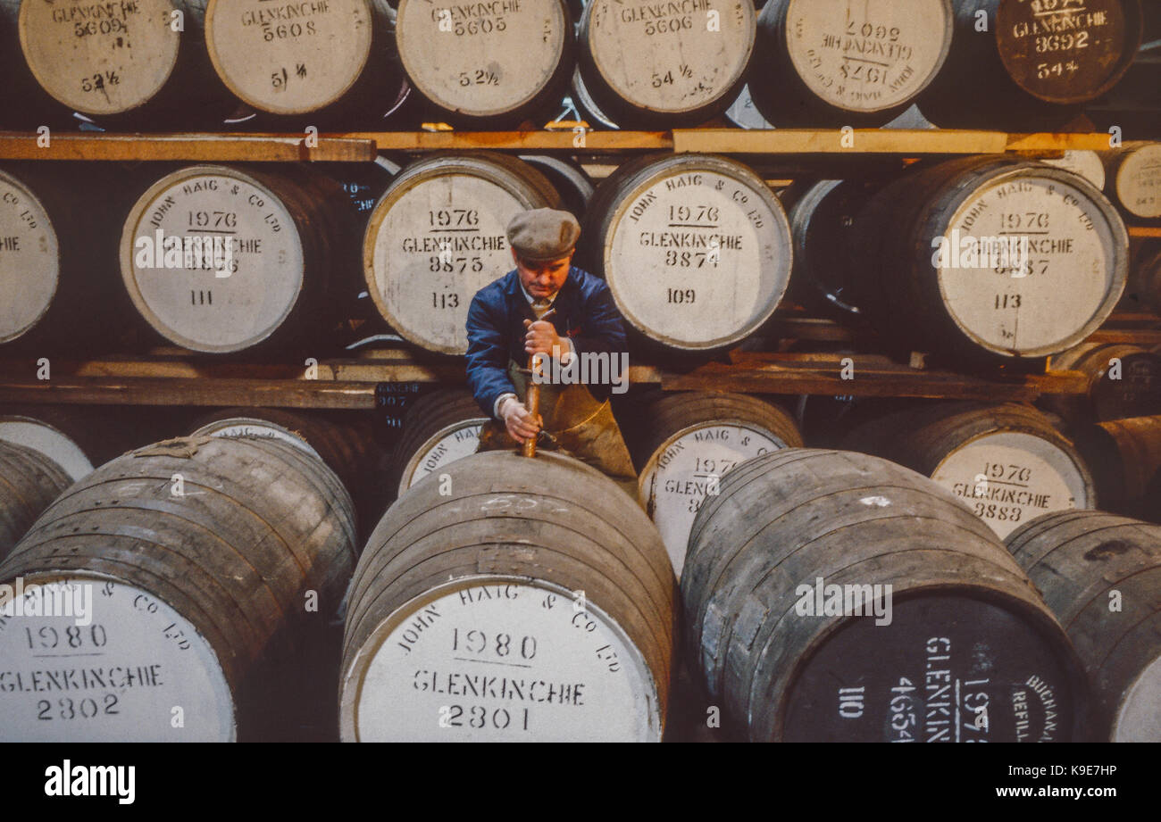 Glenkinchie Distillery, Lowlands, Scotland, UK Stock Photo
