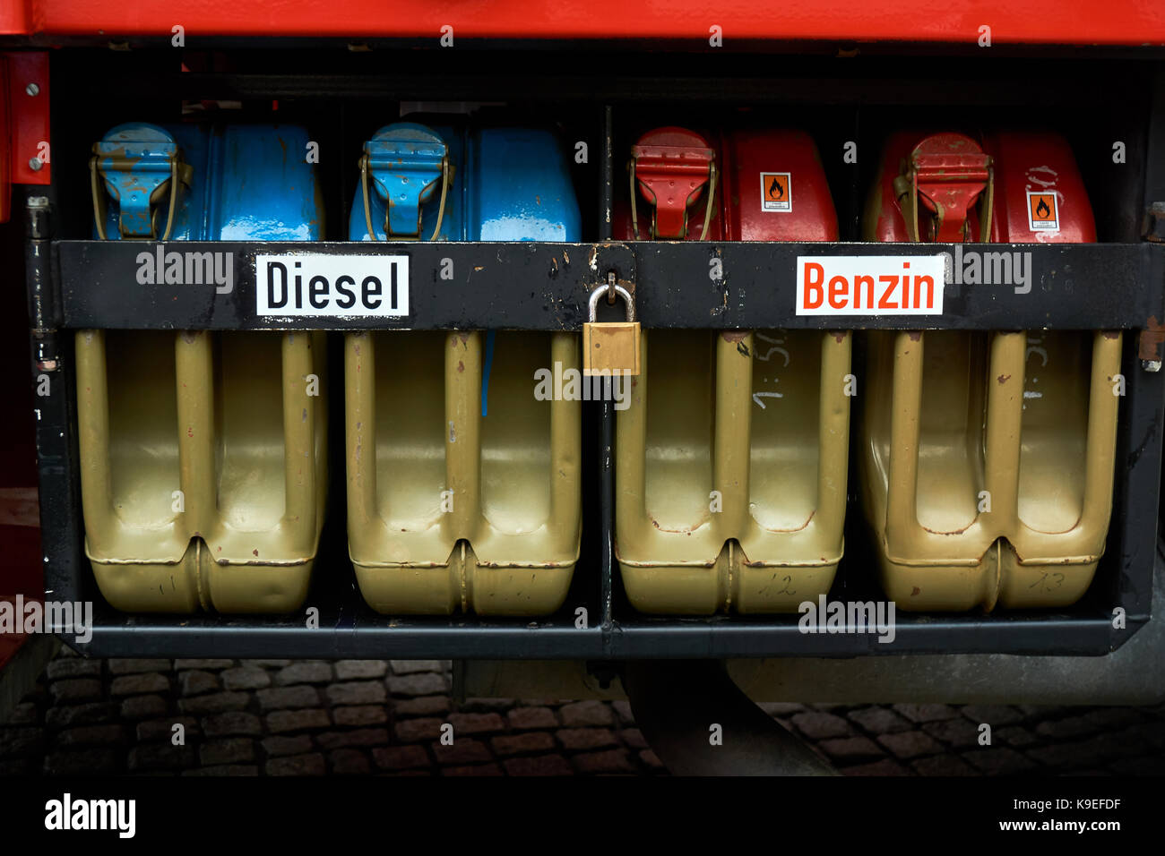 diesel petrol canister Stock Photo Alamy