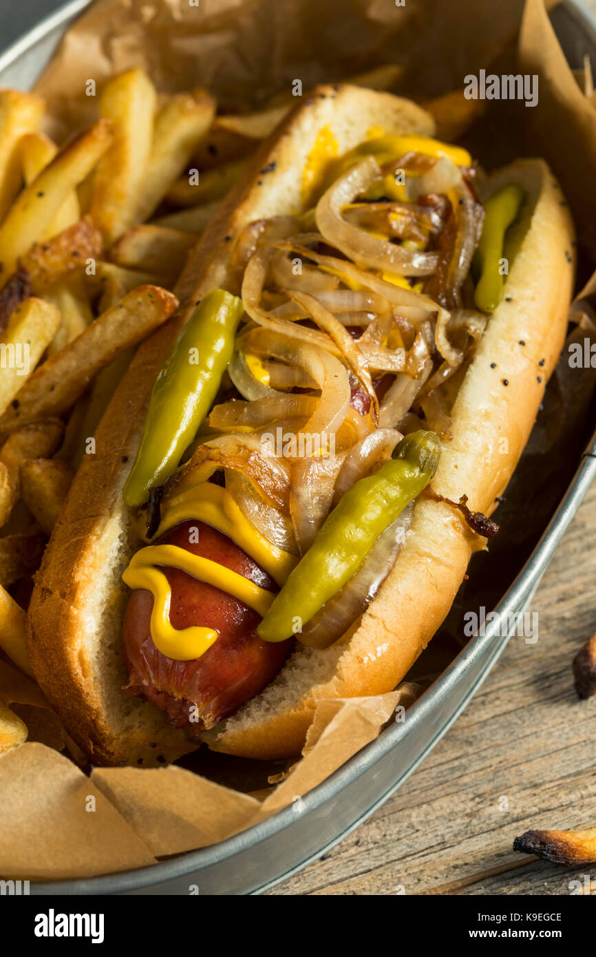 Chicago polish sausage hires stock photography and images Alamy