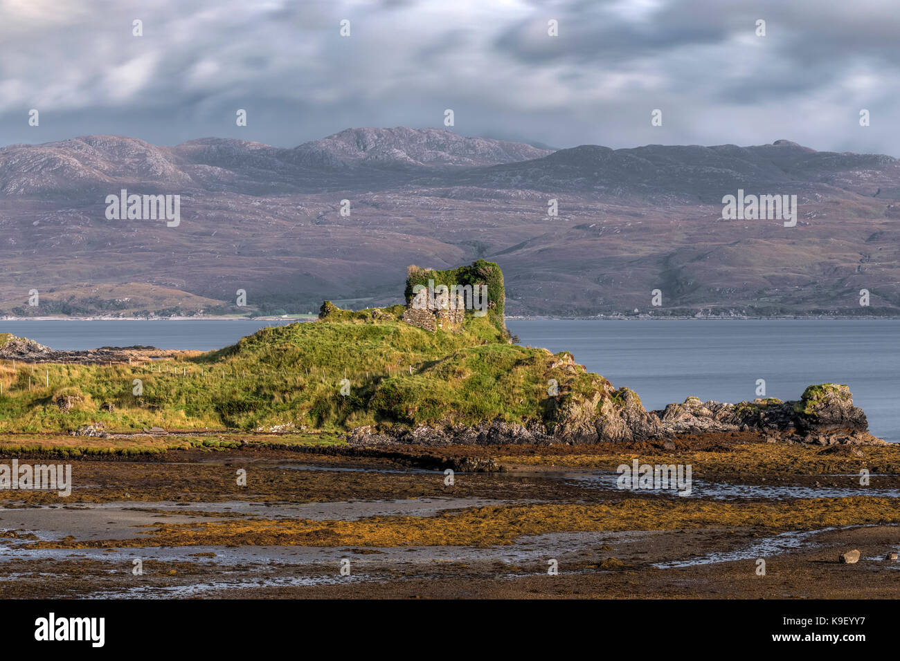 Knock Castle, Isle of Skye, Scotland, United Kingdom Stock Photo