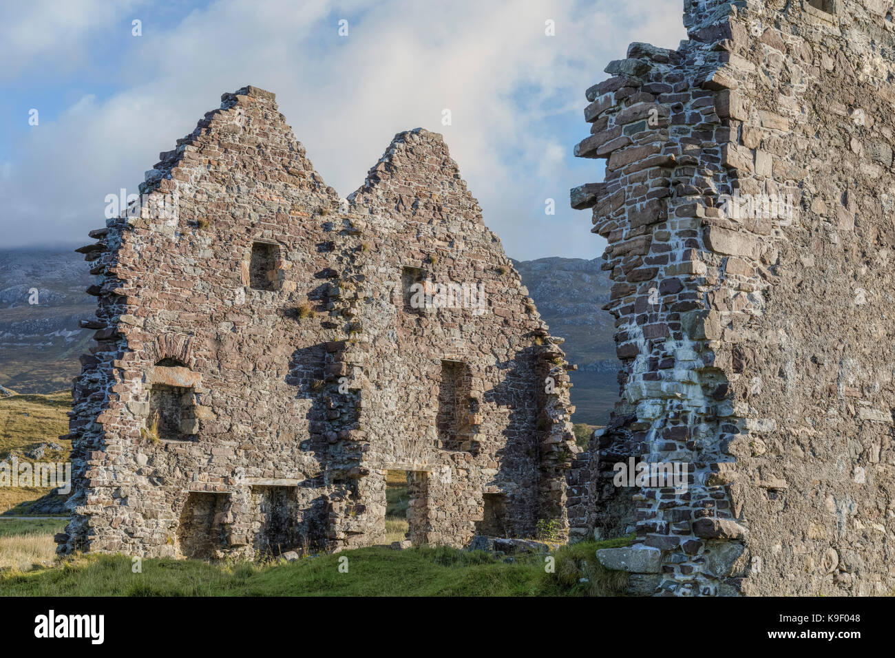 Calda House, Loch Assynt, Sutherland, Scotland, United Kingdom Stock