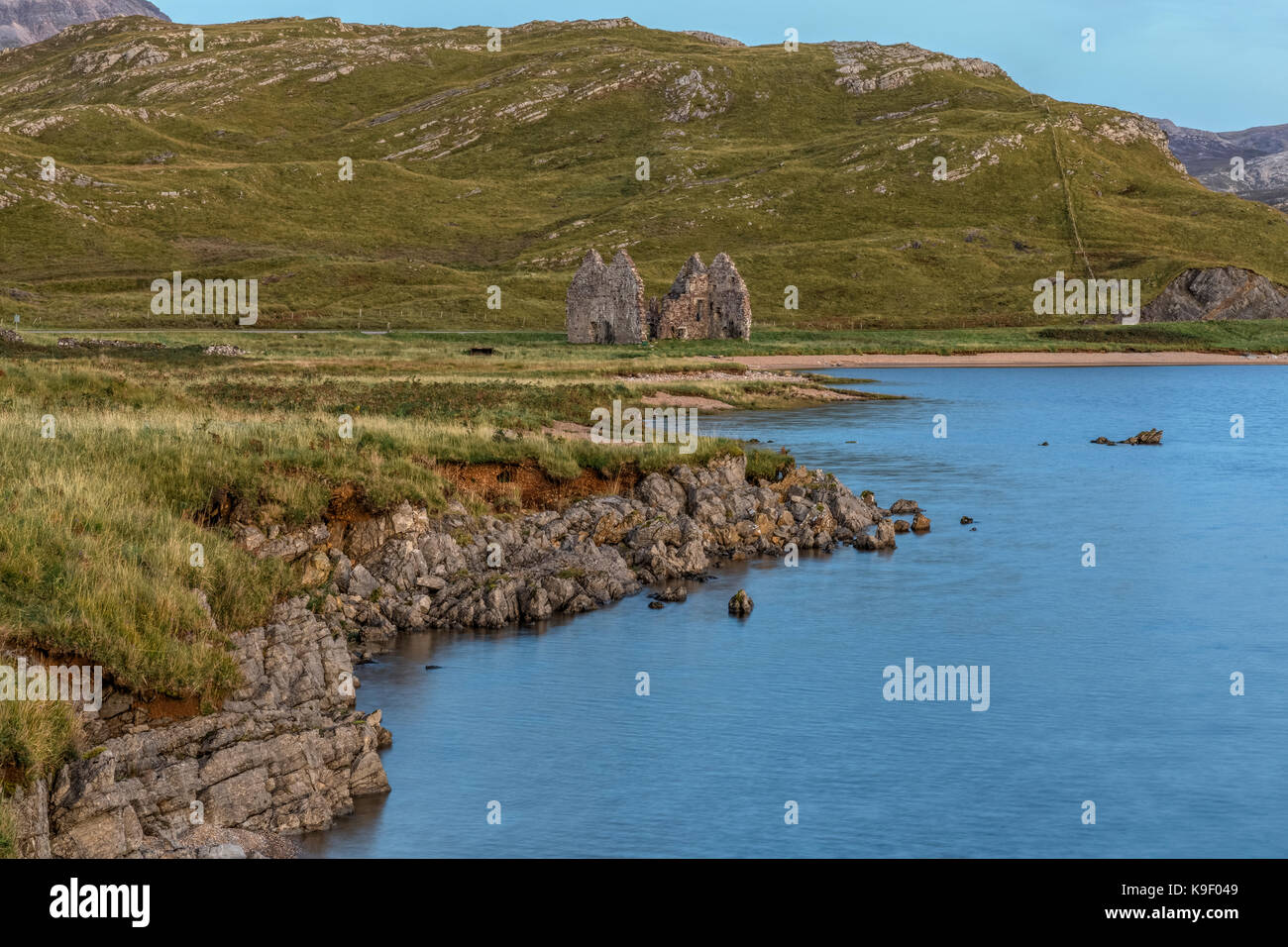 Calda House, Loch Assynt, Sutherland, Scotland, United Kingdom Stock
