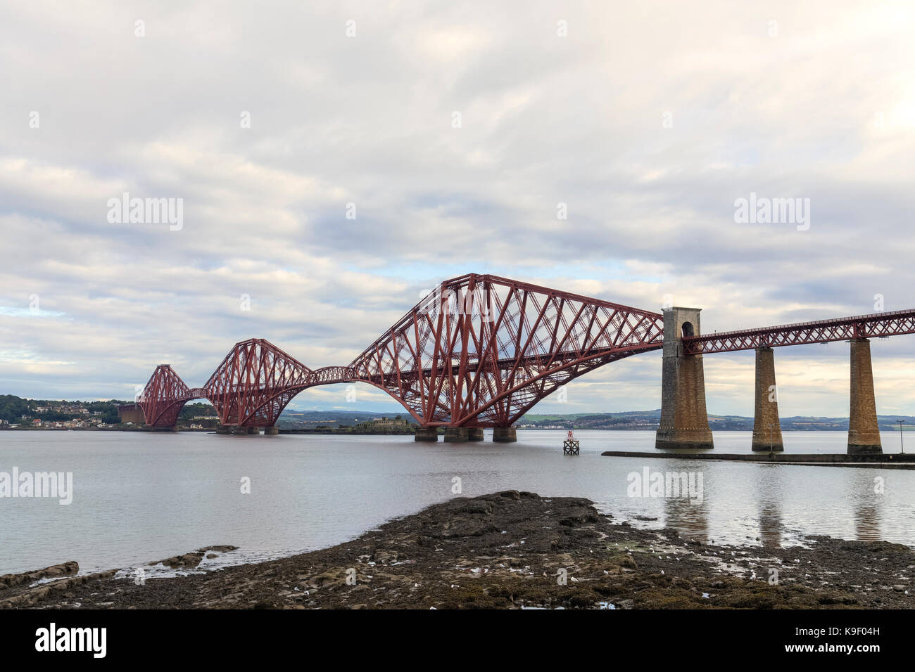 Forth Bridge, Edinburgh, Scotland, United Kingdom Stock Photo