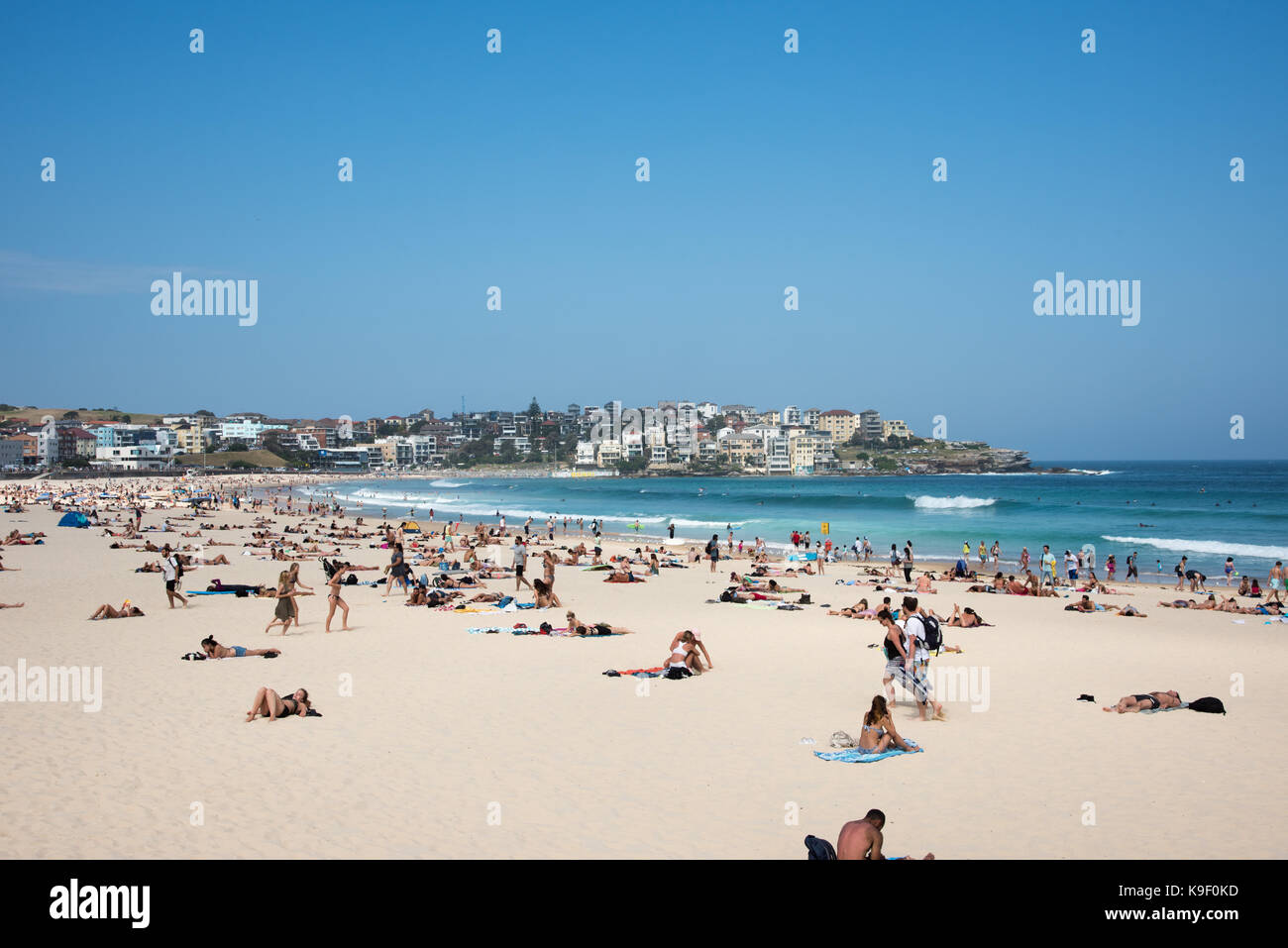 Sydneynswaustralia November 212016 Beach Holiday Crowds