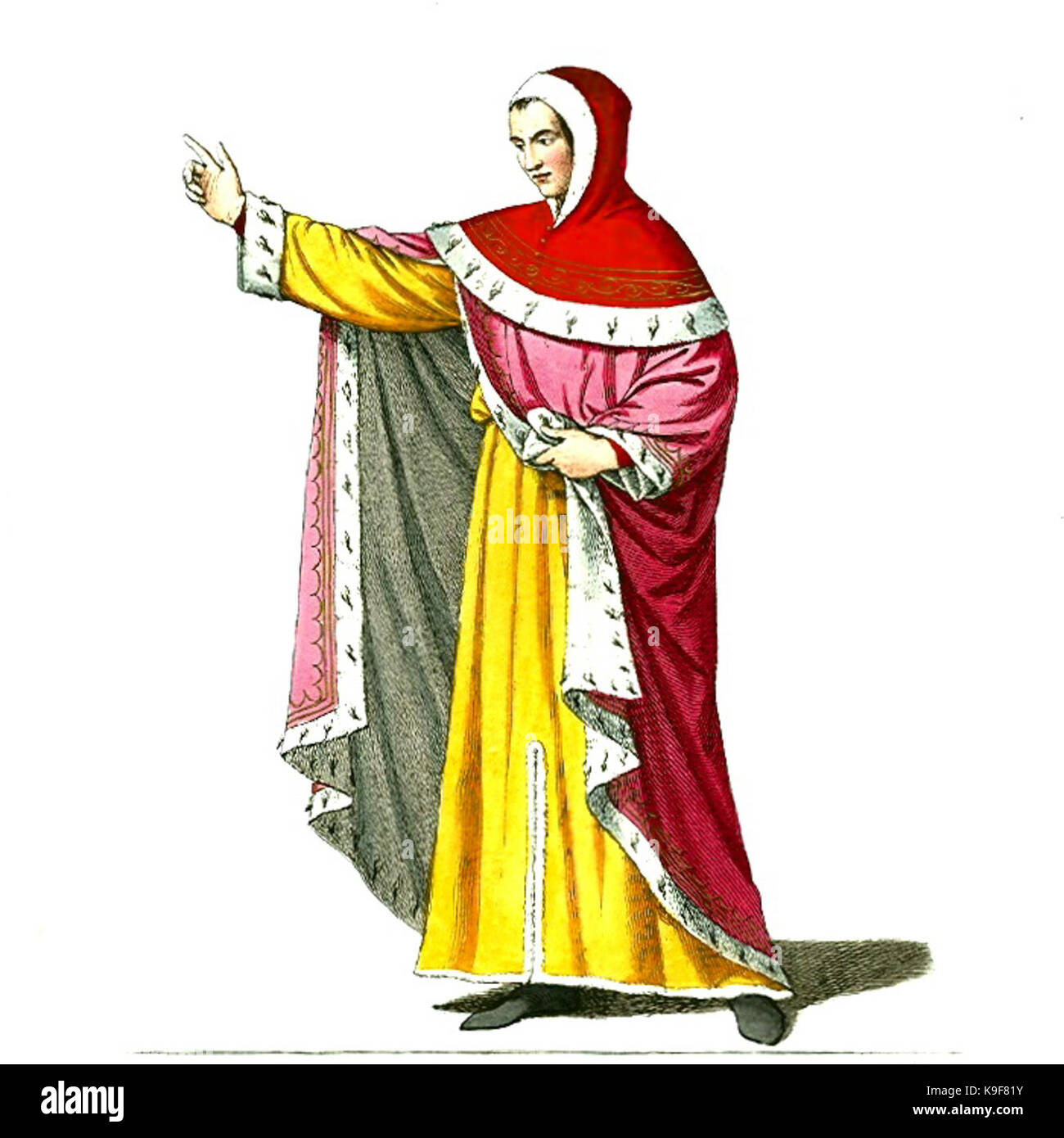 Man in Medieval Dress or Costume (25 Stock Photo - Alamy