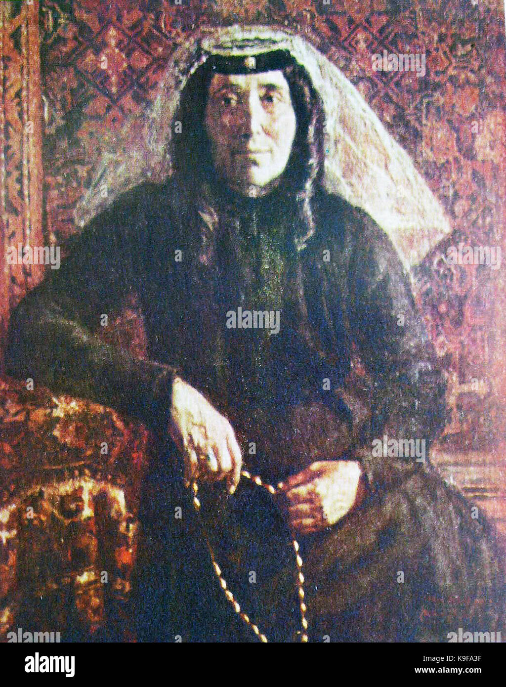 Mother Portrait S. Aghajanyan Stock Photo - Alamy