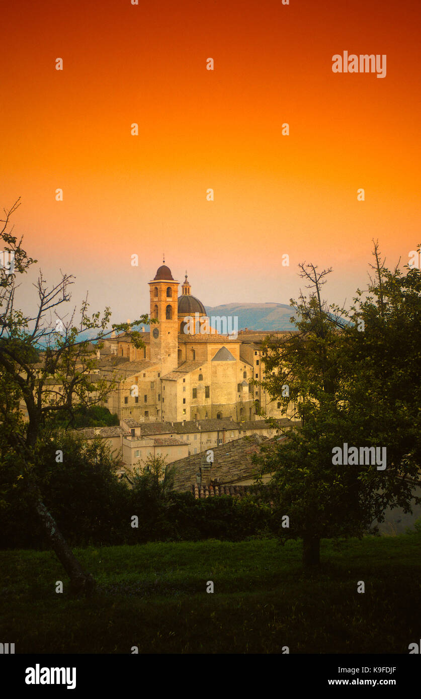 Urbino duomo tower hi-res stock photography and images - Alamy