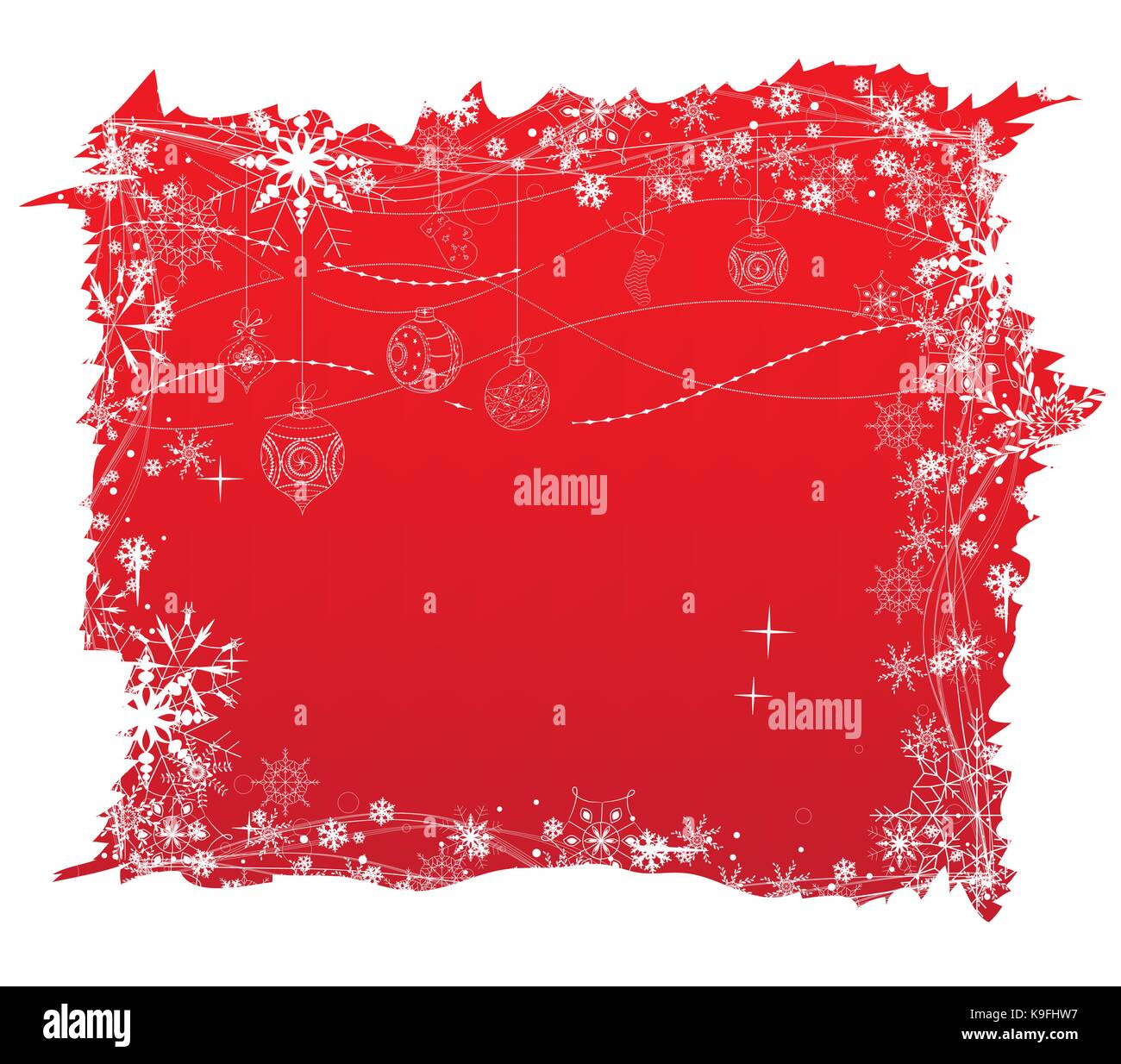 christmas background with balls Stock Vector Image & Art - Alamy