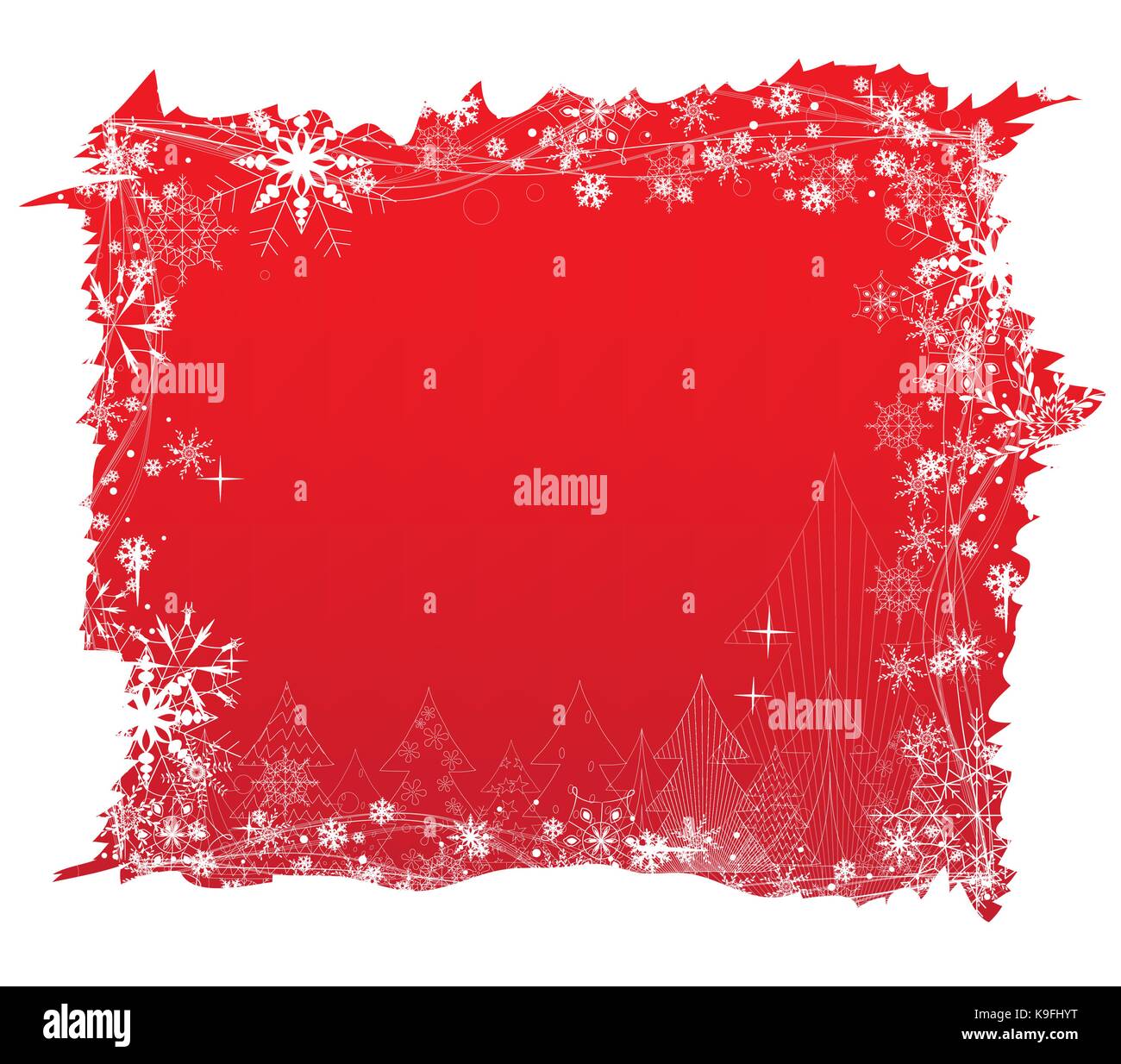 christmas background with trees Stock Vector Image & Art - Alamy