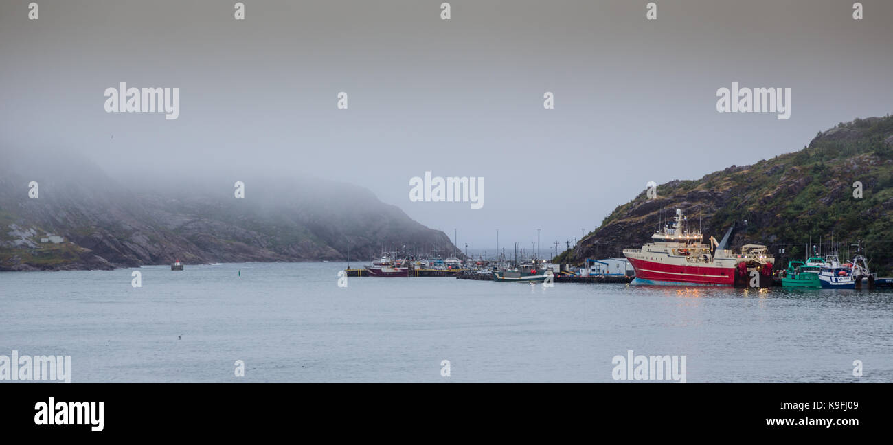 St John's Harbour, Canada Stock Photo