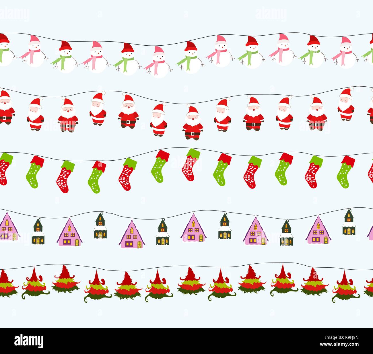 seamless christmas background Stock Vector Image & Art - Alamy