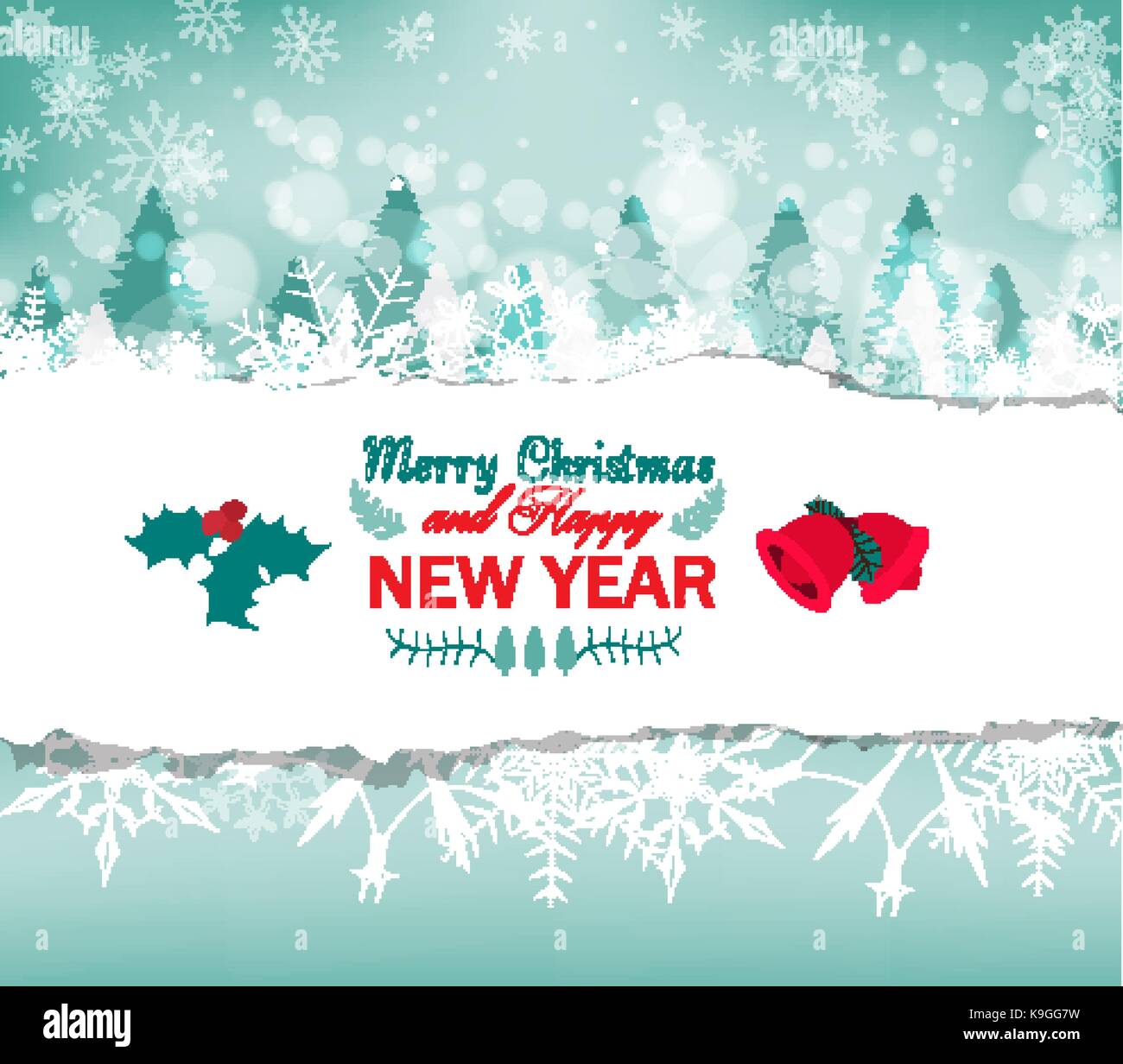 vintage christmas greeting card background Stock Vector Image & Art - Alamy
