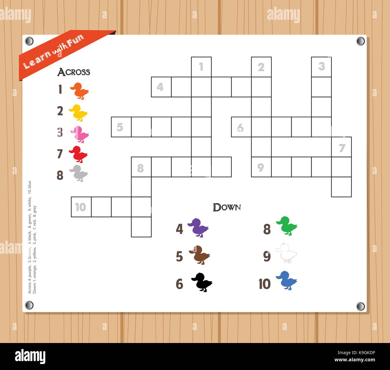 Chess crossword with pieces. Quiz. Vector illustration. Stock Vector by  ©aml-rada 381591692