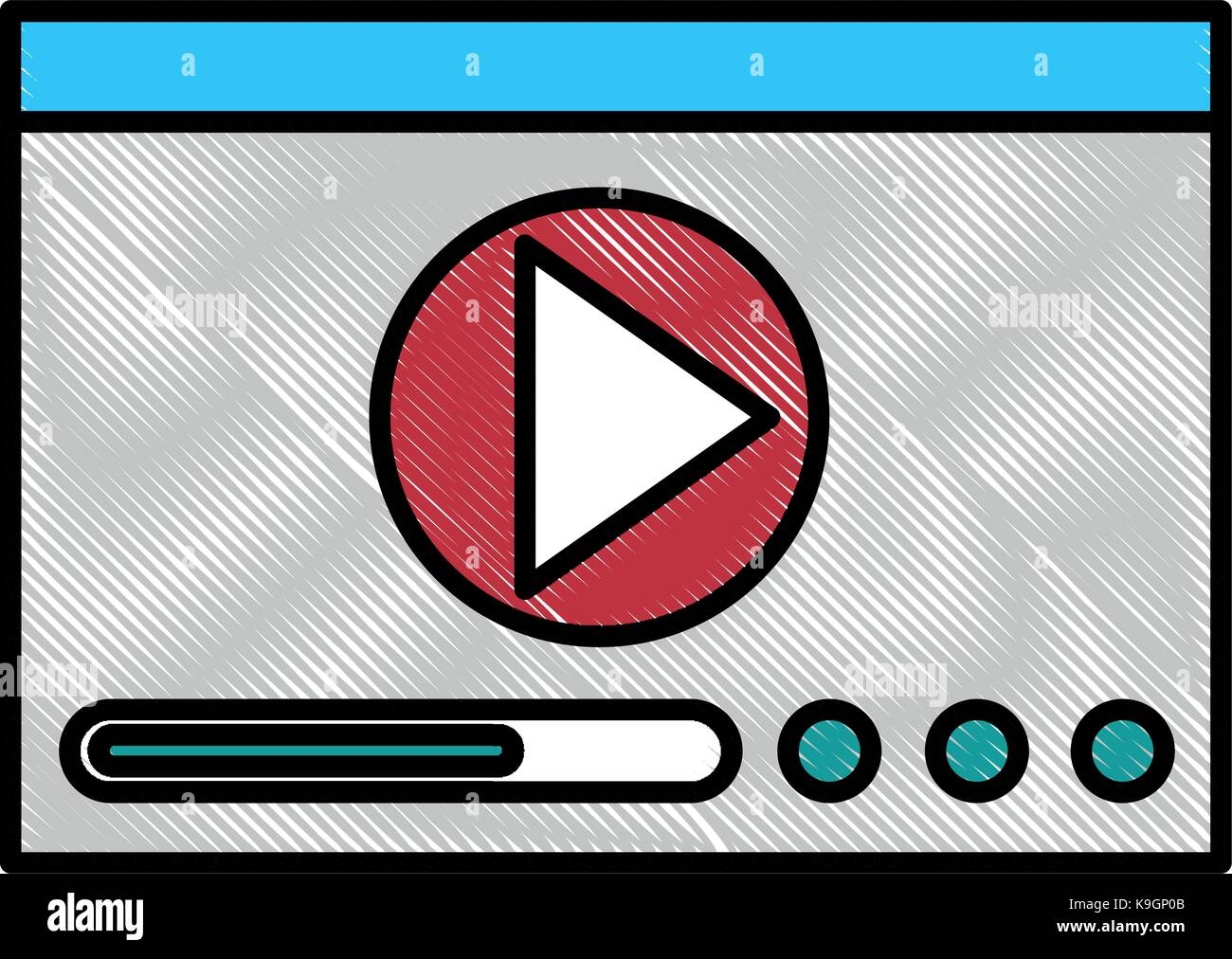 play button isolated icon vector illustration design Stock Vector Image ...