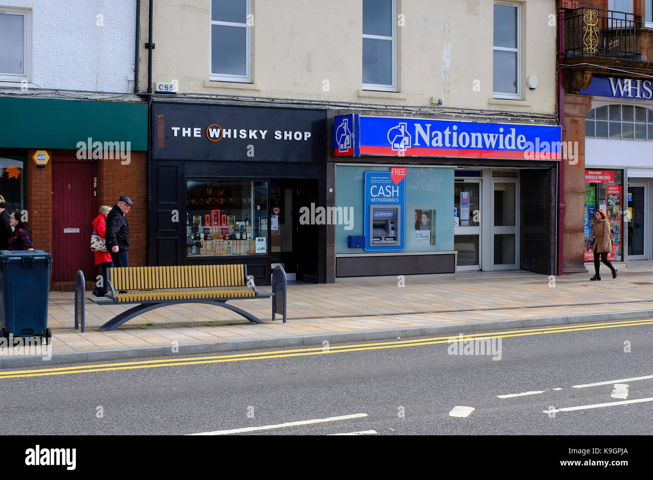 Nationwide Building Society Branch In Oban Scotland Stock Photo Alamy