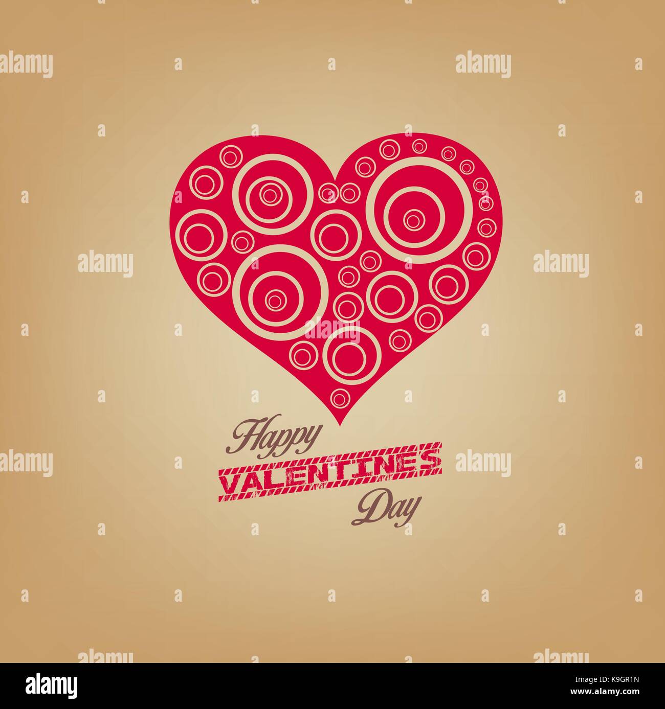 valentines day with heart Stock Vector Image & Art - Alamy