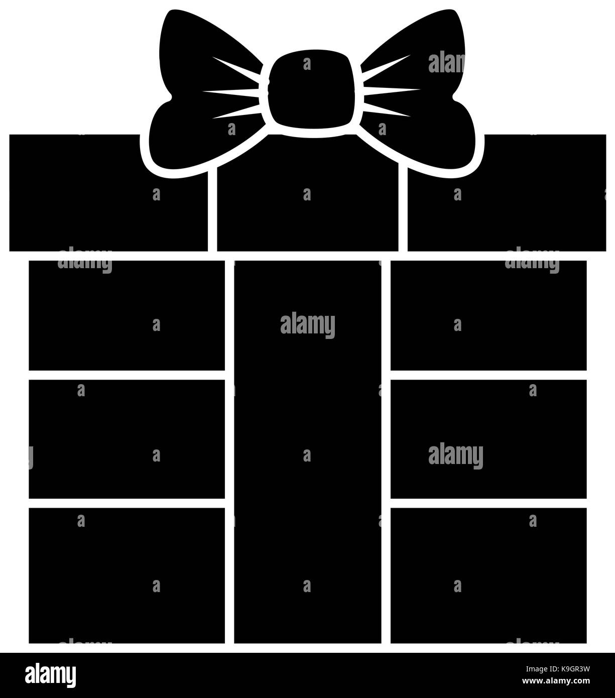 gift box present icon vector illustration design Stock Vector Image ...