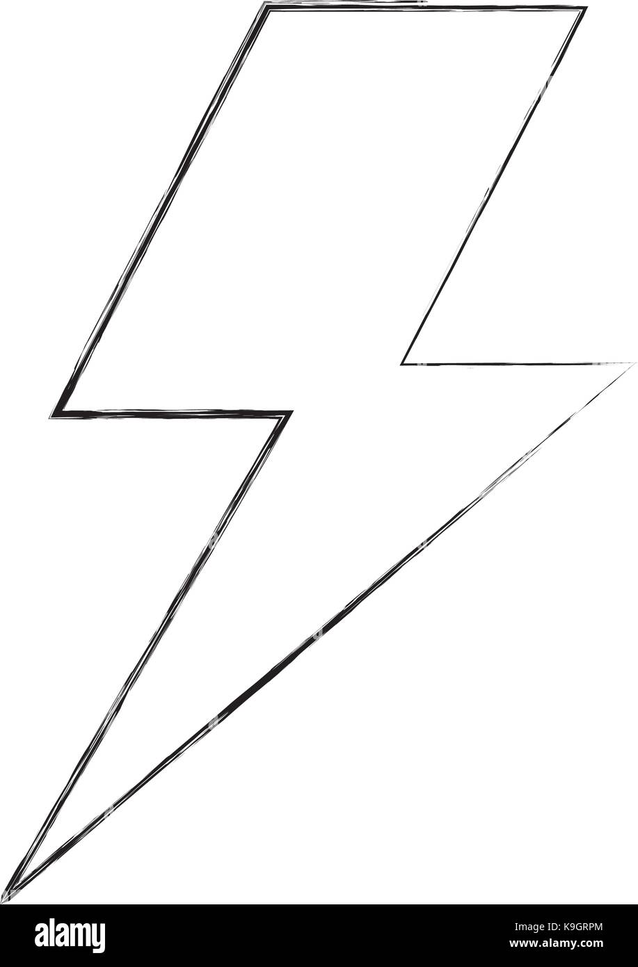 lightning bolt weather storm energy Stock Vector Image & Art Alamy