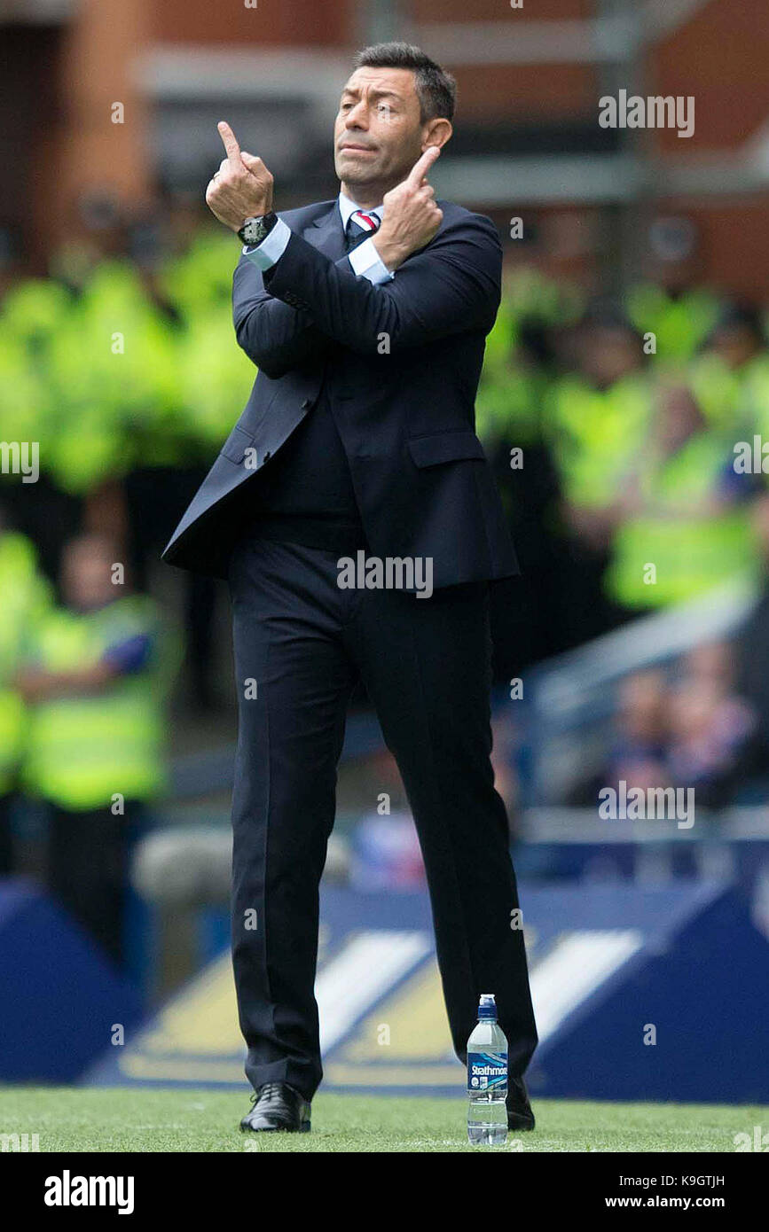 Rangers manager Pedro Caixinha during the Ladbrokes Scottish