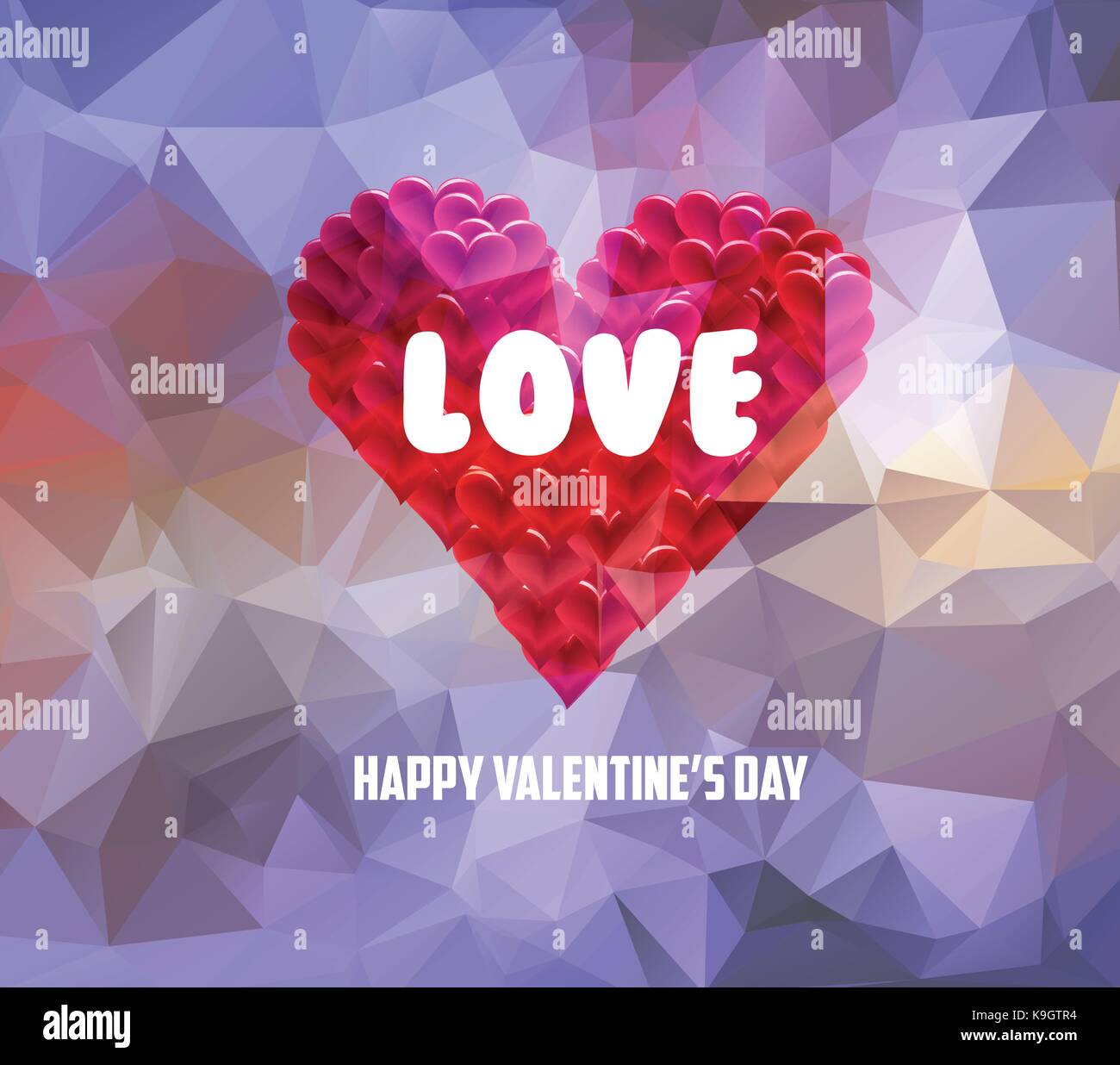 Valentines day red bokeh Stock Vector Images - Alamy