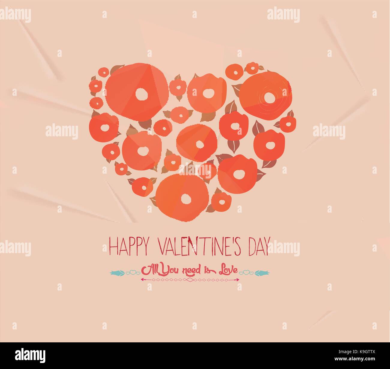 Abstract red rose butterfly greeting hi-res stock photography and ...