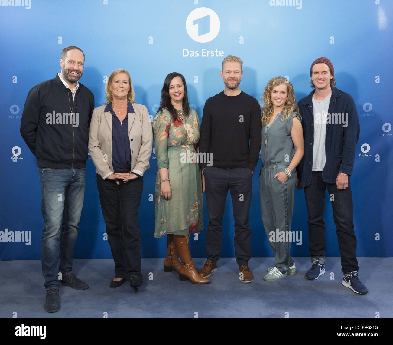 Actors promoting the new ARD Movie 