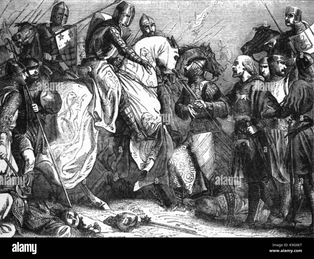 Battle of lewes Black and White Stock Photos & Images Alamy