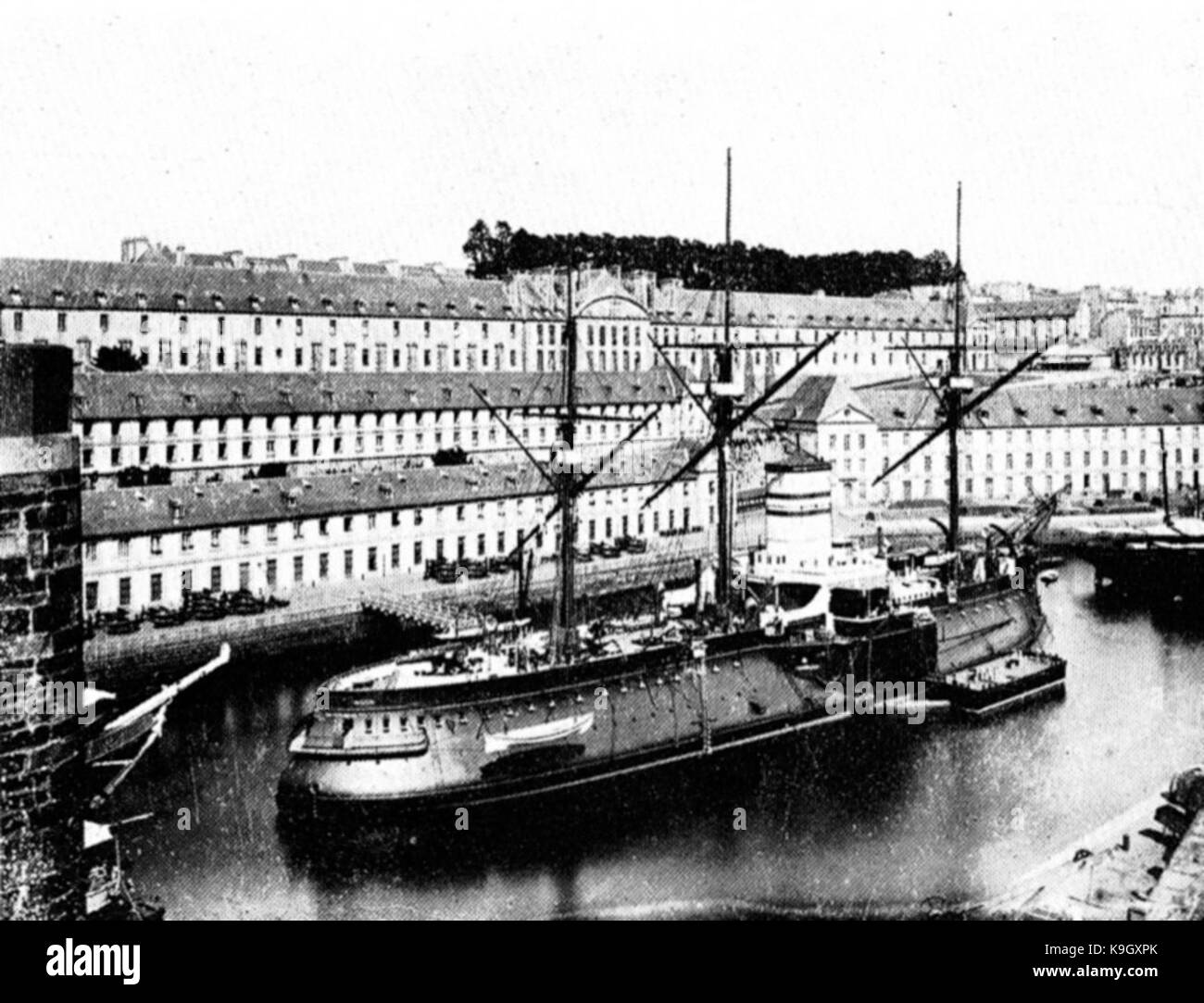 Redoutable (1878) Stock Photo